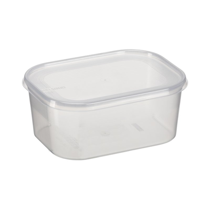 plast team Bac de congélation Helsinki, transparent, rectangulaire, 3,0 litre